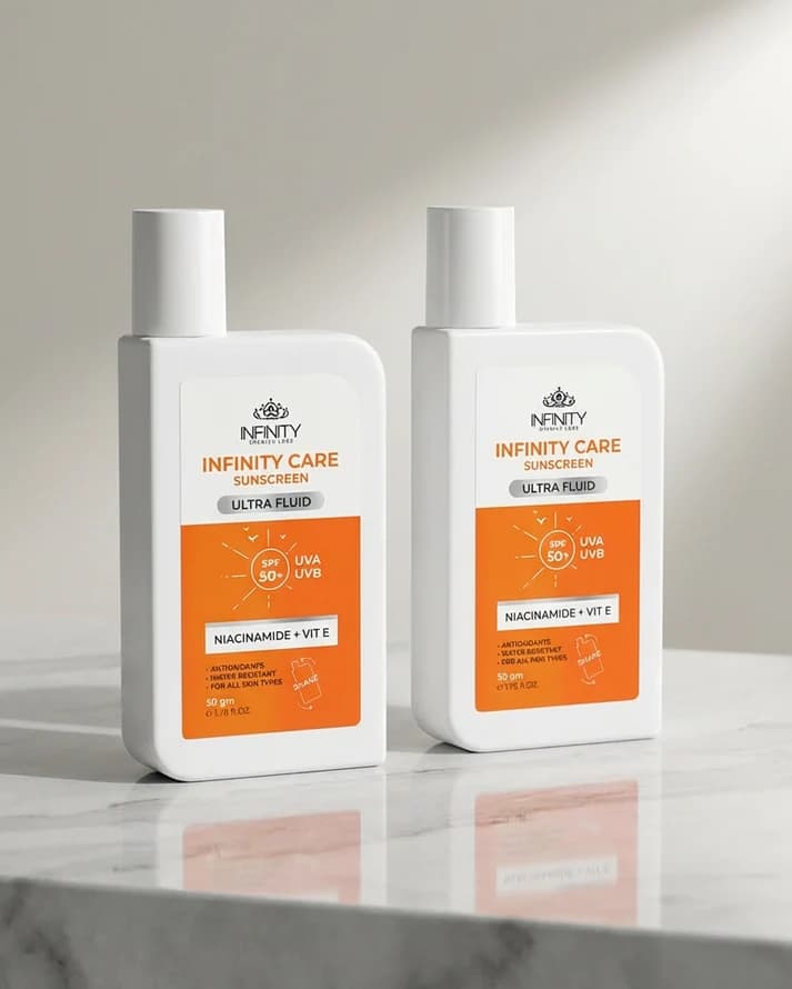 infinity fluid sunscreen 1+1